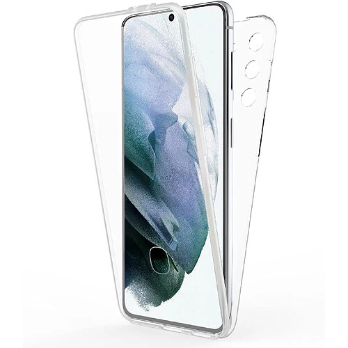 Coque 360 degrés intégrale pour Samsung Galaxy S25 Ultra 5G Protection arrière PC Case et Avant en TPU Transparente - XEPTIO case