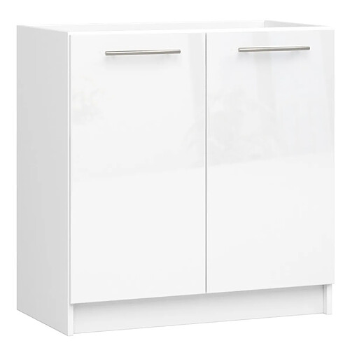 Akord Meuble bas de cuisine - Blanc