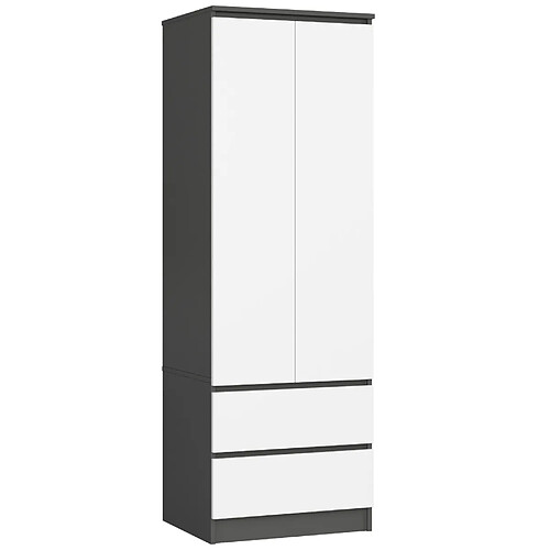 Akord Armoire enfant 2 portes - Blanc