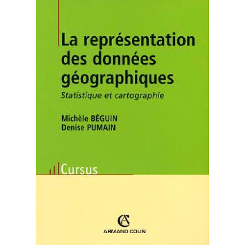 La représentation des données géographiques : statistique et cartographie · Occasion
