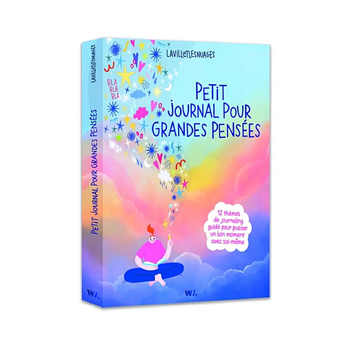 Petit journal pour grandes pensées : 12 thèmes de journaling guidé pour passer un bon moment avec soi-même