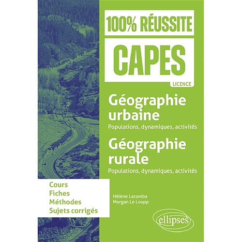 Géographie urbaine, géographie rurale : populations, dynamiques, activités
