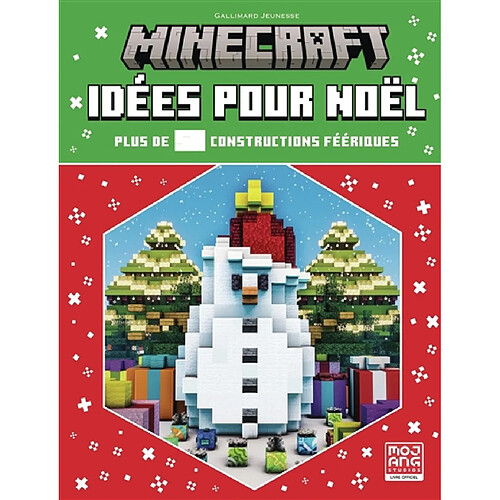 Minecraft : idées pour Noël : plus de 50 constructions féériques · Occasion