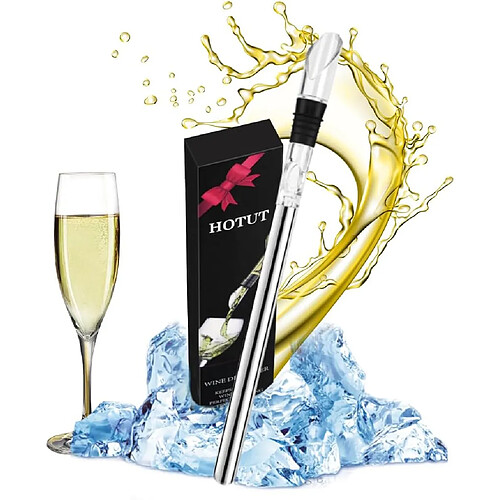 Vendos85 Refroidisseur de vin en acier inoxydable – 2 pièces