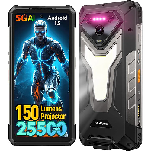 Ulefone Armor 34 Pro 5G 16Go/512Go - Noir
