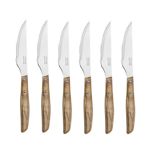 Coffret 6 couteaux à steak 11cm acier inox - 372300 - Forest - ARCOS
