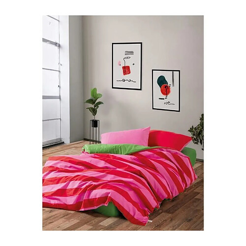 Parure de lit coton ranforcé