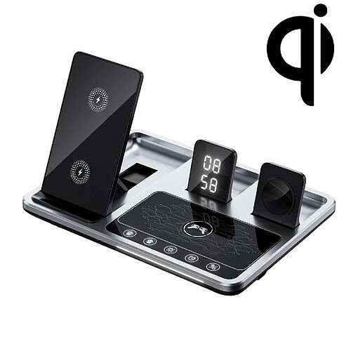 Chargeur Sans Fil 4 En 1 Avec Lumière Ambiante Pour Téléphone Et Accessoires YONIS