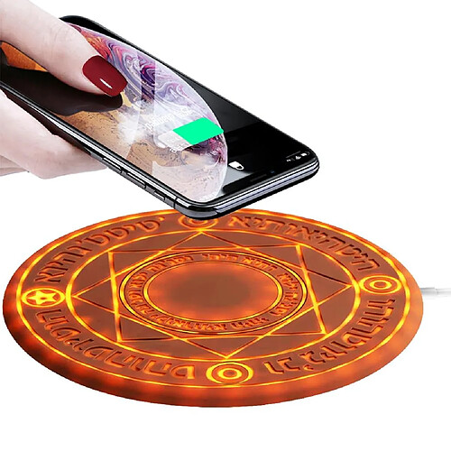 Chargeur Sans Fil Magique 10W Design Sci-Fi Pour Smartphones Qi Standard YONIS