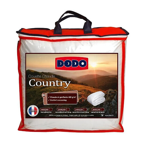 DODO Couette chaude 400gr/m2 COUNTRY 220x240cm
