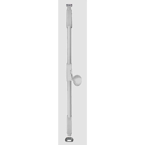 Heracles 8315B030054 Crémone d'urgence 2450 mm argent réversible