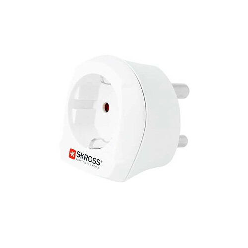 Skross 41251 Adaptateur Europe vers Afrique du Sud Type M 16A blanc