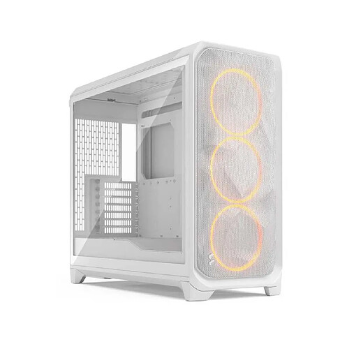 Fractal design Meshify 3 XL White RGB TG Clear Tint Blanc