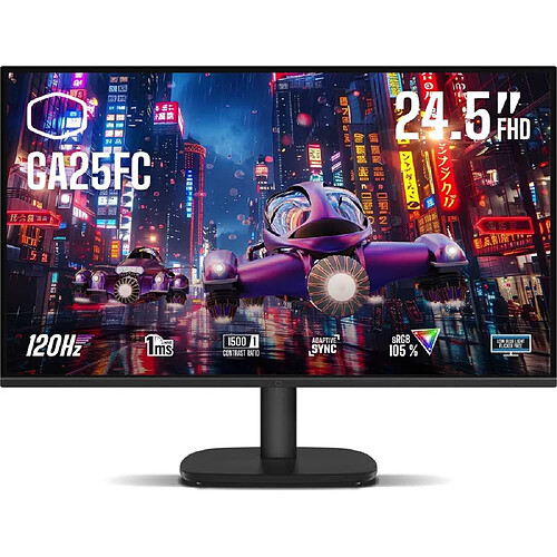 Cooler Master GA25FC Écran 24,5 pouces Full HD 165 Hz VA