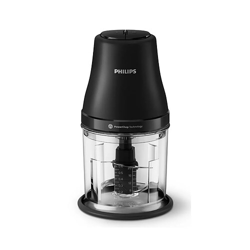 Mini hachoir bol 0.7l 450w noir - HR1501/00 - Série 3000 - PHILIPS