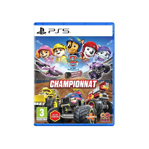 Bandai Namco Games PAW Patrol Rescue Wheels - Championnat PS5 Jeu de course Édition Standard