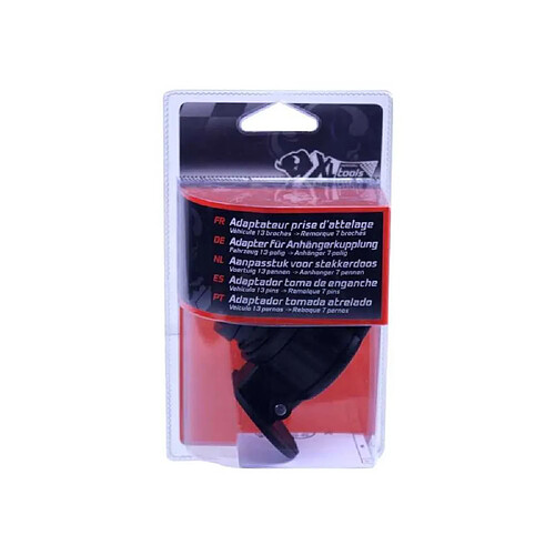 Xl Perform Tools Adaptateur prise d'attelage 13 à 7 broches 12 cm 12 V