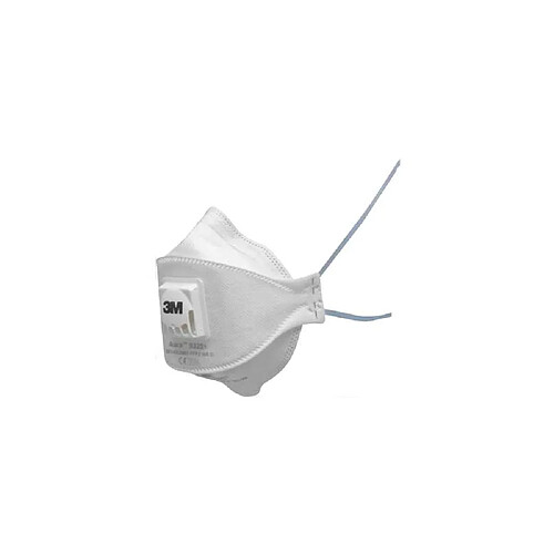 3M 9322+ Masque pliable FFP2 avec soupape boîte de 10