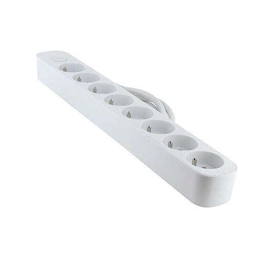 Bloc multiprise 8x16 A + interrupteur - 1,5m - Chacon