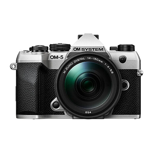 OM SYSTEM OM-5 II Silver + ED 14-150 f/4-5.6