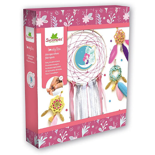 Au Sycomore Lovely Box Attrape-rêves Féériques Kit DIY dès 7 ans