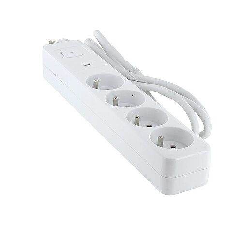 Bloc multiprise 4x16A + interrupteur - 1,5m - Chacon