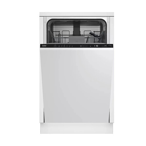 Lave vaisselle 45cm 10 couverts 46db tout intégrable - BDIS15031 - Bpro 500 - BEKO