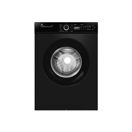 Continental Edison CELL812IBP Lave-linge hublot 8 kg 1200 trs/min noir mat