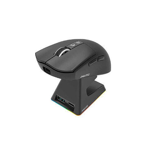 Oniverse ONIMOUS1DOCK-PC-BLK Souris gaming sans fil Noir dock LED