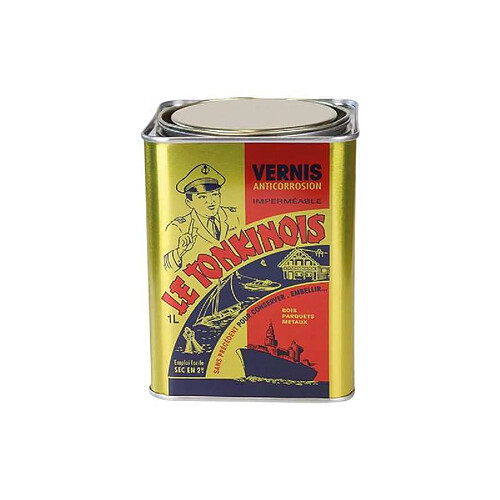 Le Tonkinois LT10003 Vernis marin incolore 1 L monocomposant