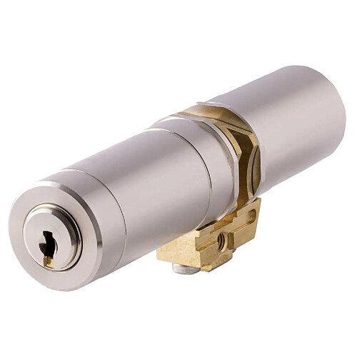 Kaba Cylindre de serrure double entrée - Argenté
