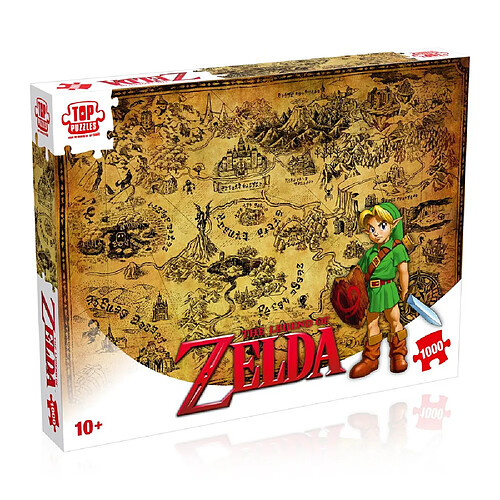 Winning moves Puzzle Zelda Hyrule - 1000 pièces