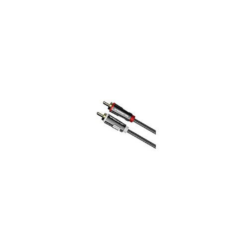 Monster Cable CABLE AUDIO INTERCONNEXION 2RCA M/M 1,5 m Noir