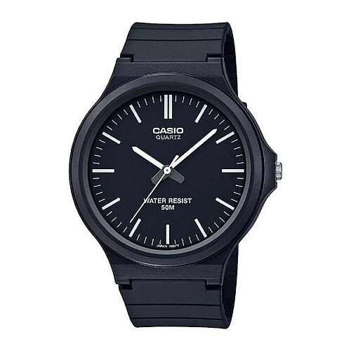 Casio MW-240-1EVEF Montre mixte quartz résine noire 48mm