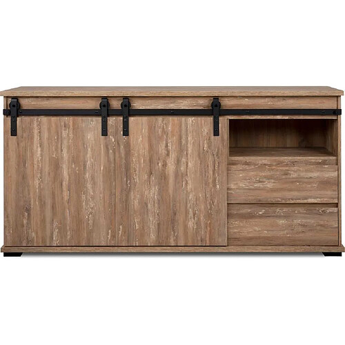 Kein Hersteller Marrakesch 51A Buffet 180x87x40 cm décor Valhalla chêne / Milford kiefer