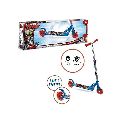 Mondo Step Marvel Avengers Trottinette 2 roues pliable guidon 57–84 cm rouge