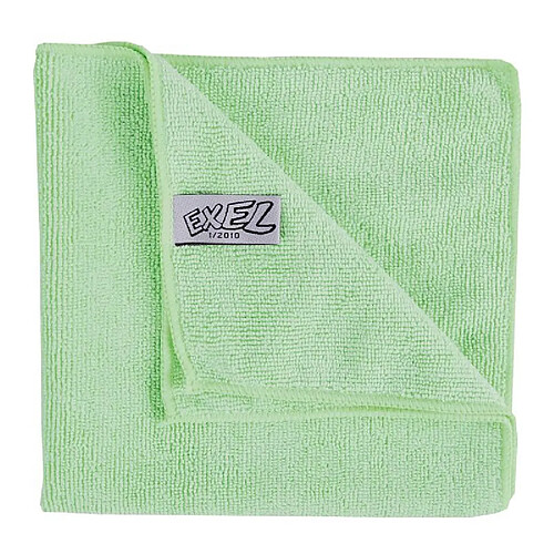 Chiffons microfibres verts Jantex - Lot de 5