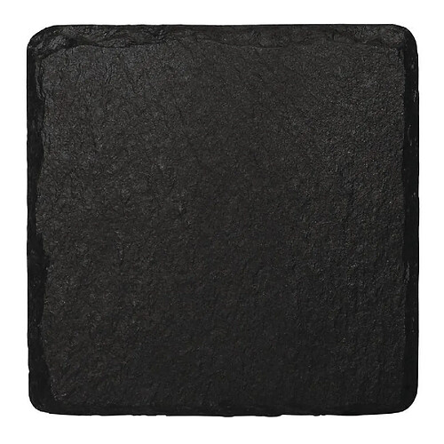 Plat de présentation en ardoise naturelle Olympia - Lot de 4