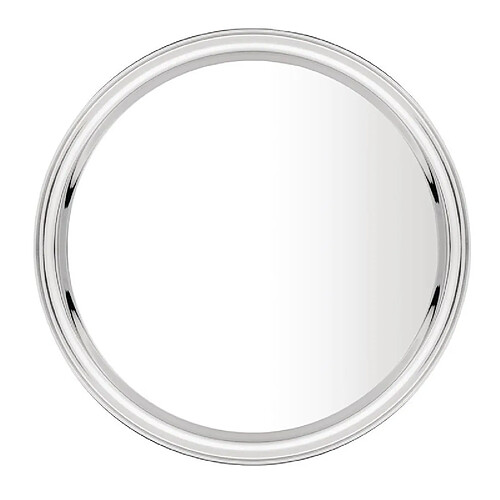Plateau de service en inox rond - Olympia 355 mm