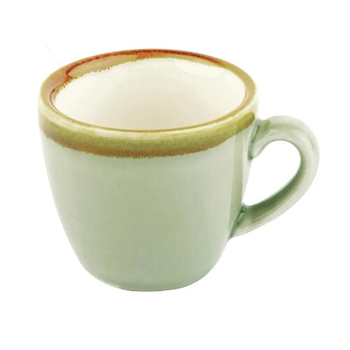 Tasse à expresso couleur mousse Kiln Olympia 85ml - Lot de 6