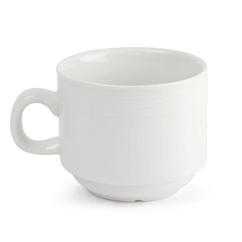 Tasse à Thé Empilable Linear 200 ml - Lot par 12 - Olympia