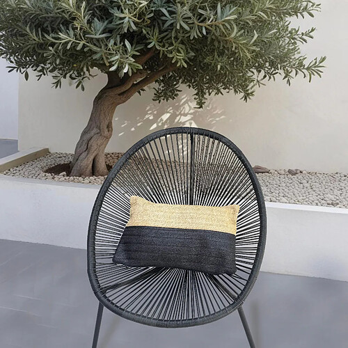 Déco arts Effet Raphia - 45 x 45 cm - Beige