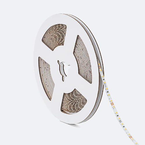 Ledkia Ruban LED 24V SMD 168LED/m 5m 5W/m 400lm/m Largeur 3mm Slim Coupe 5cm IP20 2700K