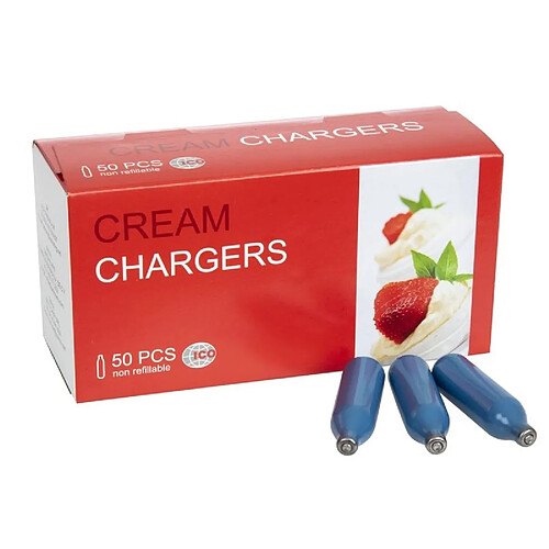Recharges Siphon à Chantilly - Lot de 50 - Vogue