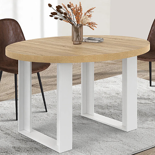 Idmarket TAM PHOENIX ronde b/bl 110 cm