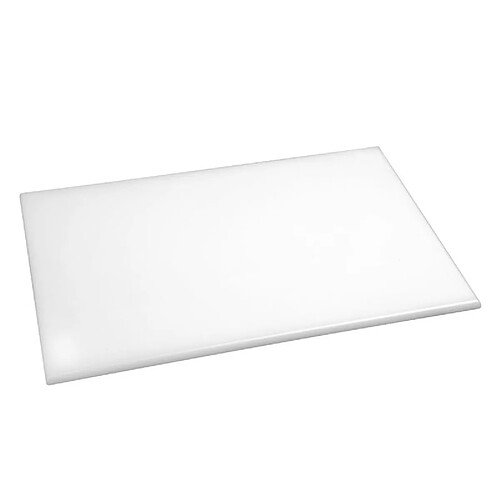 Planche à Découper Blanche 450x300x12 mm Haute Densité - Hygiplas