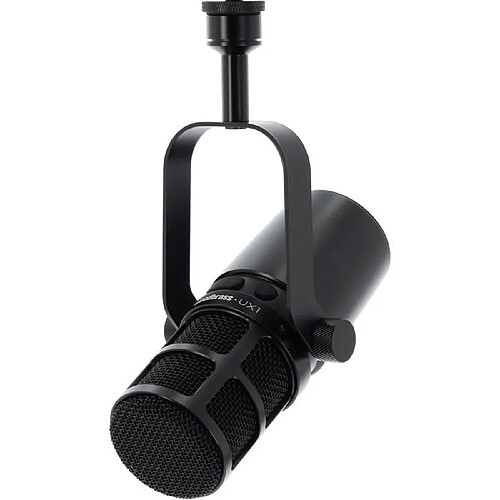 Microphone USB + XLR - WOODBRASS - UX1 - Capsule Cardioïde - Monitoring Direct - Design Robuste