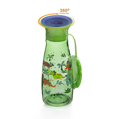 WowCup Gourde 360 ° enfant anti renversement