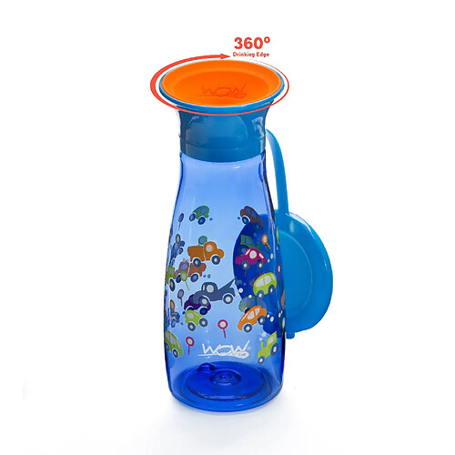 WowCup Gourde 360 ° enfant anti renversement