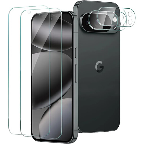 Verres Trempes et Protections Camera Arriere X2 Pour Pixel 10 Pro Little Boutik©